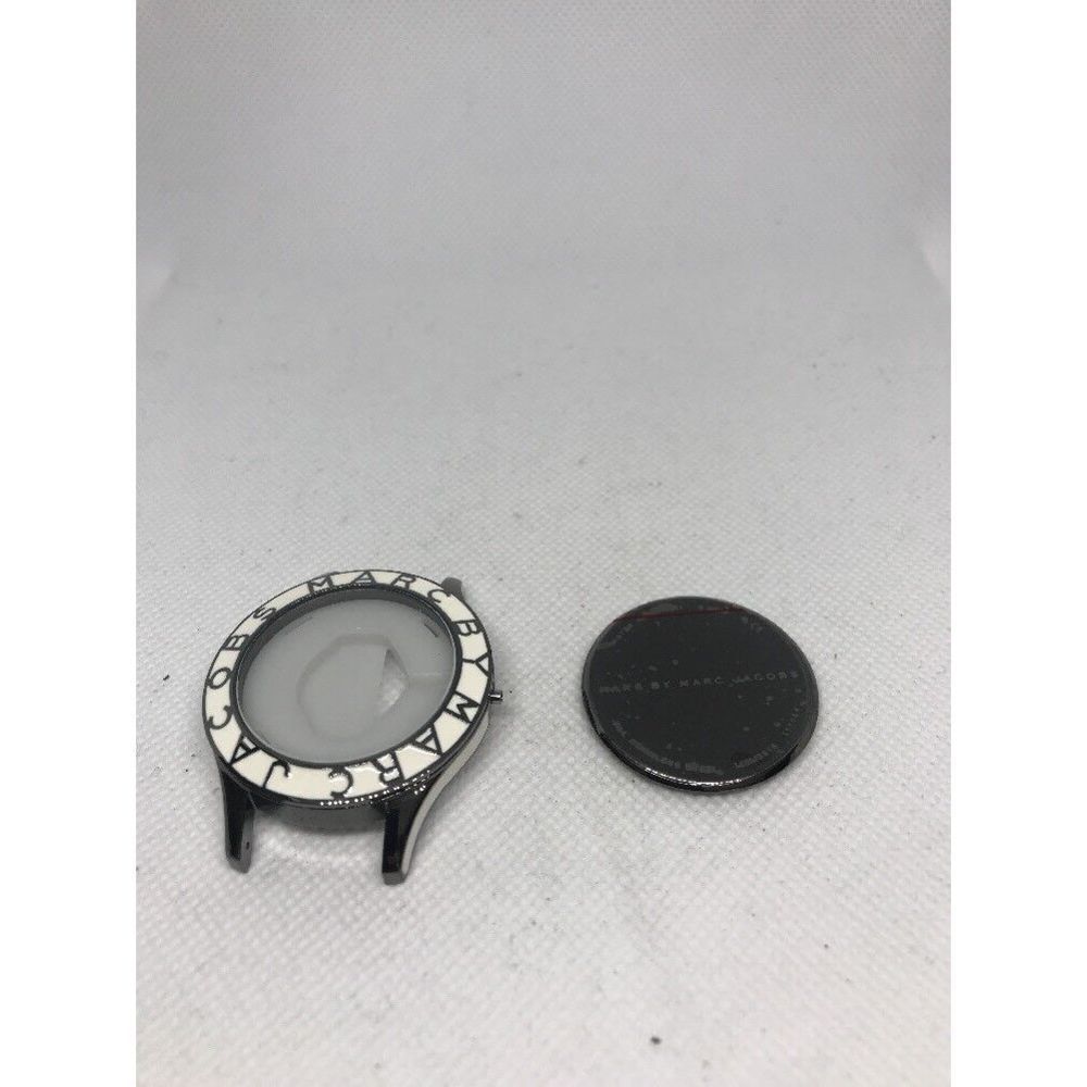 Marc By Marc Jacobs White And Silver Watch Face 40mm - A135